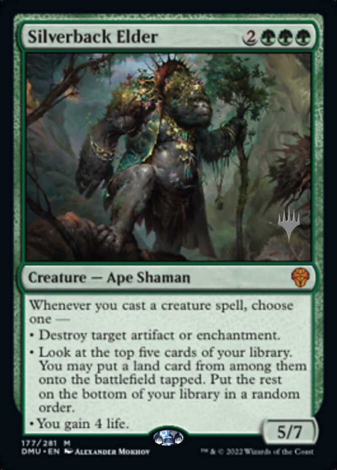 Silverback Elder (Promo Pack) [Dominaria United Promos] Foil