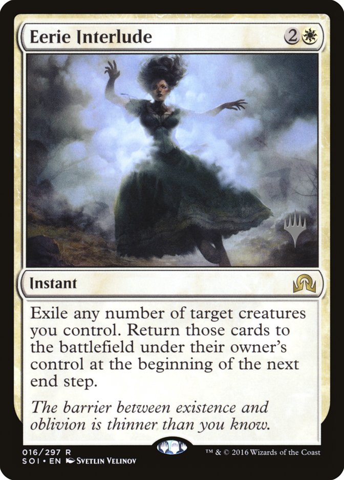 Eerie Interlude (Promo Pack) [Shadows over Innistrad Promos] Foil