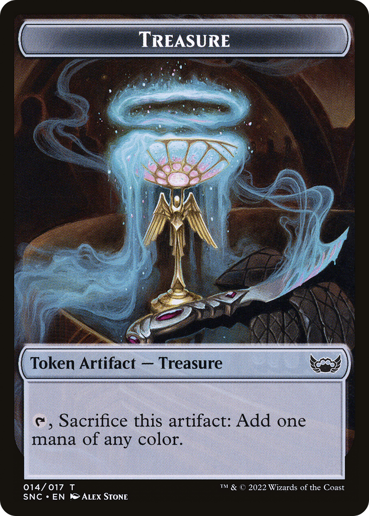 Treasure  [Streets of New Capenna Tokens]
