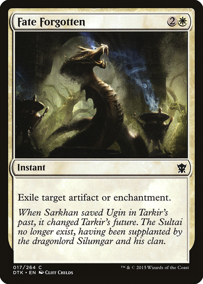 Fate Forgotten [Dragons of Tarkir] Foil
