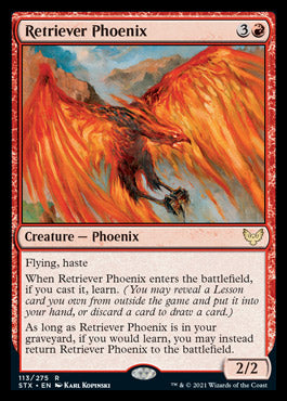 Retriever Phoenix [Strixhaven: School of Mages] Foil