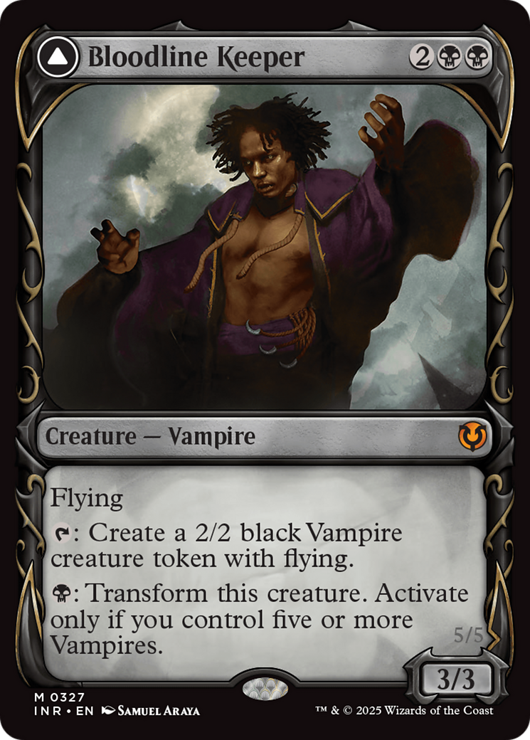 Bloodline Keeper // Lord of Lineage (Showcase) [Innistrad Remastered] Foil
