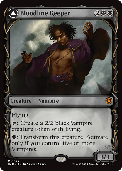 Bloodline Keeper // Lord of Lineage (Showcase) [Innistrad Remastered] Foil