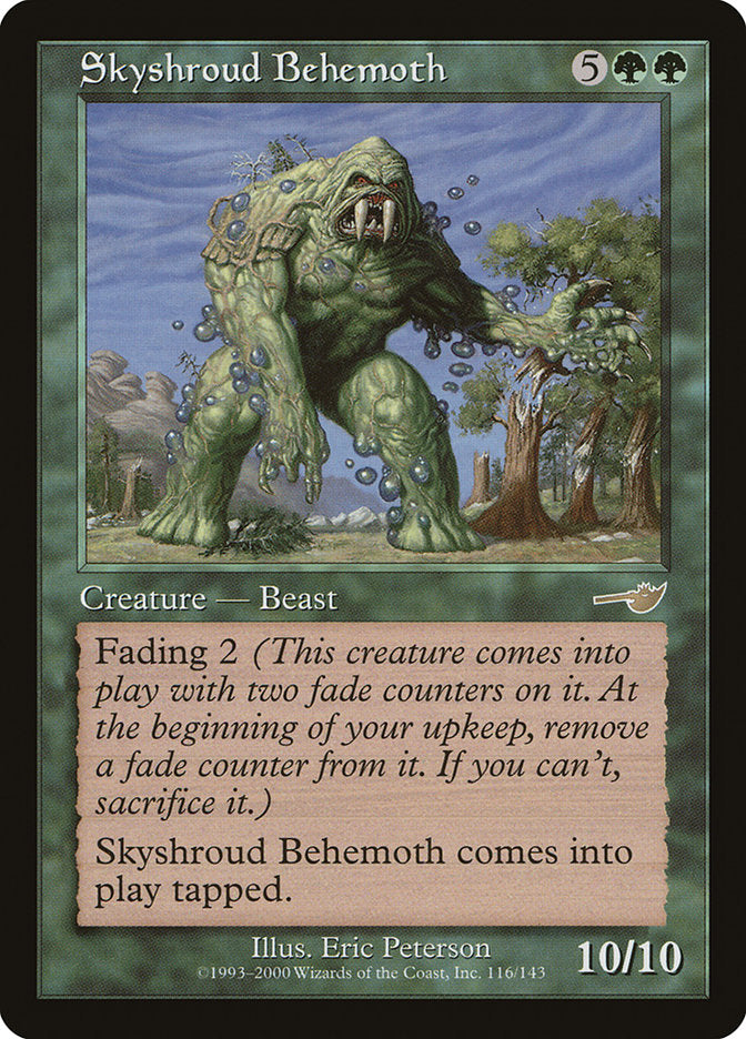Skyshroud Behemoth [Nemesis] Foil