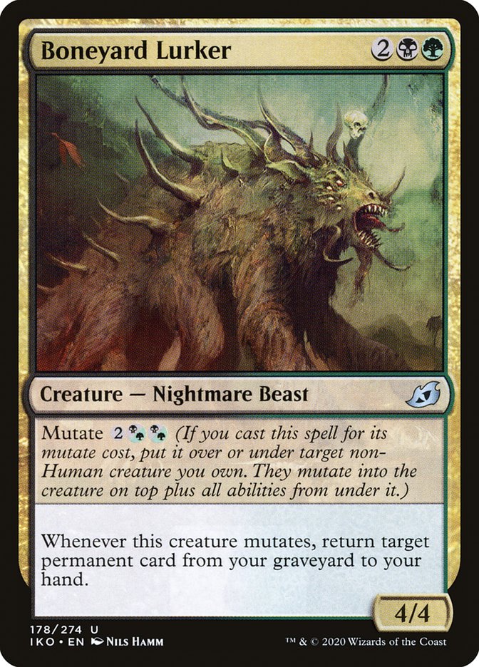 Boneyard Lurker [Ikoria: Lair of Behemoths] Foil