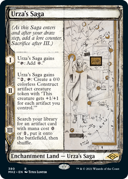 Urza's Saga (Sketch) [Modern Horizons 2] Foil