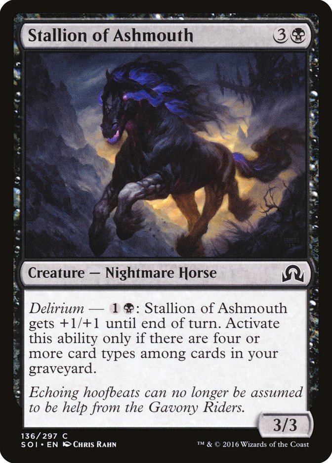Stallion of Ashmouth [Shadows over Innistrad] Foil
