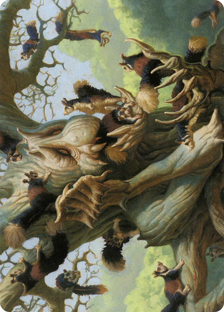 Scurry Oak // Scurry Oak  [Modern Horizons 2 Art Series] (Borderless) Foil