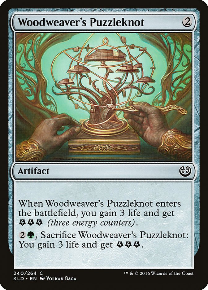 Woodweaver's Puzzleknot [Kaladesh] Foil