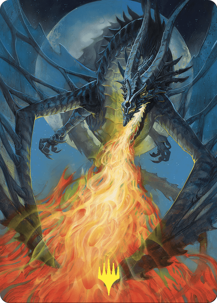 Balefire Dragon // Balefire Dragon  [Commander Masters Art Series] (Borderless)