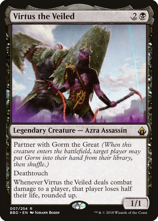 Virtus the Veiled [Battlebond] Foil