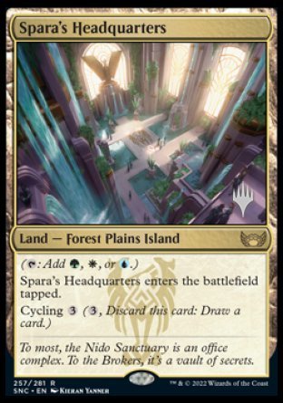 Spara's Headquarters (Promo Pack) [Streets of New Capenna Promos] Foil