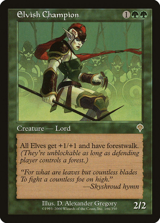 Elvish Champion [Invasion] Foil