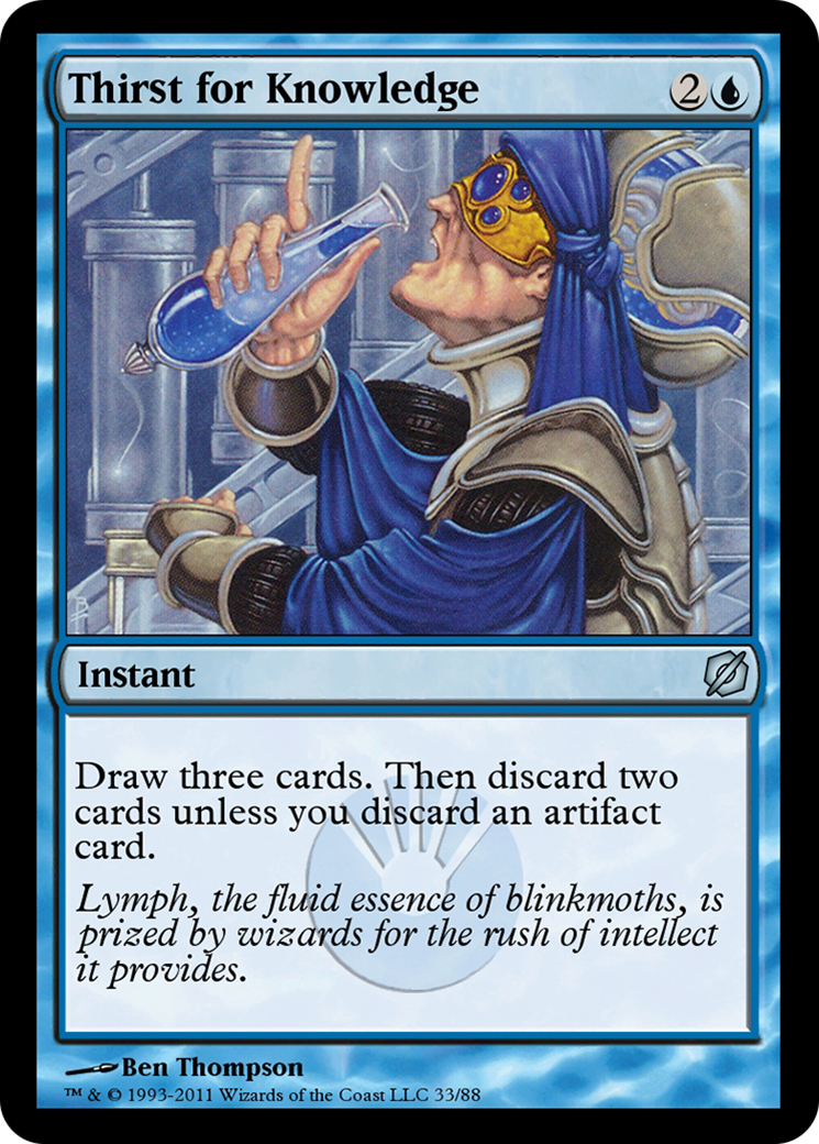 Thirst for Knowledge  [Duel Decks: Mirrodin Pure vs. New Phyrexia]