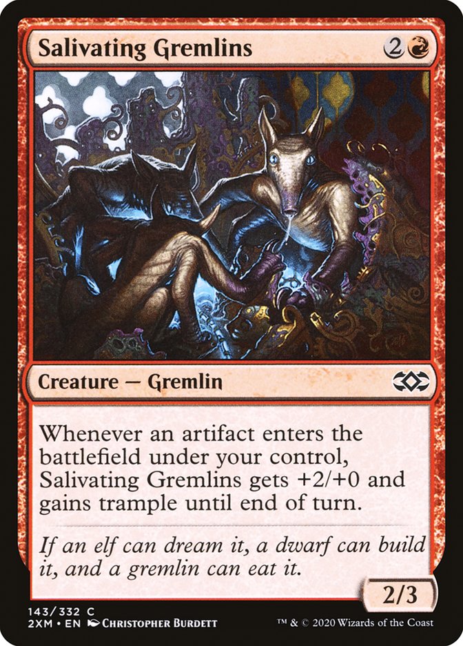 Salivating Gremlins [Double Masters] Foil