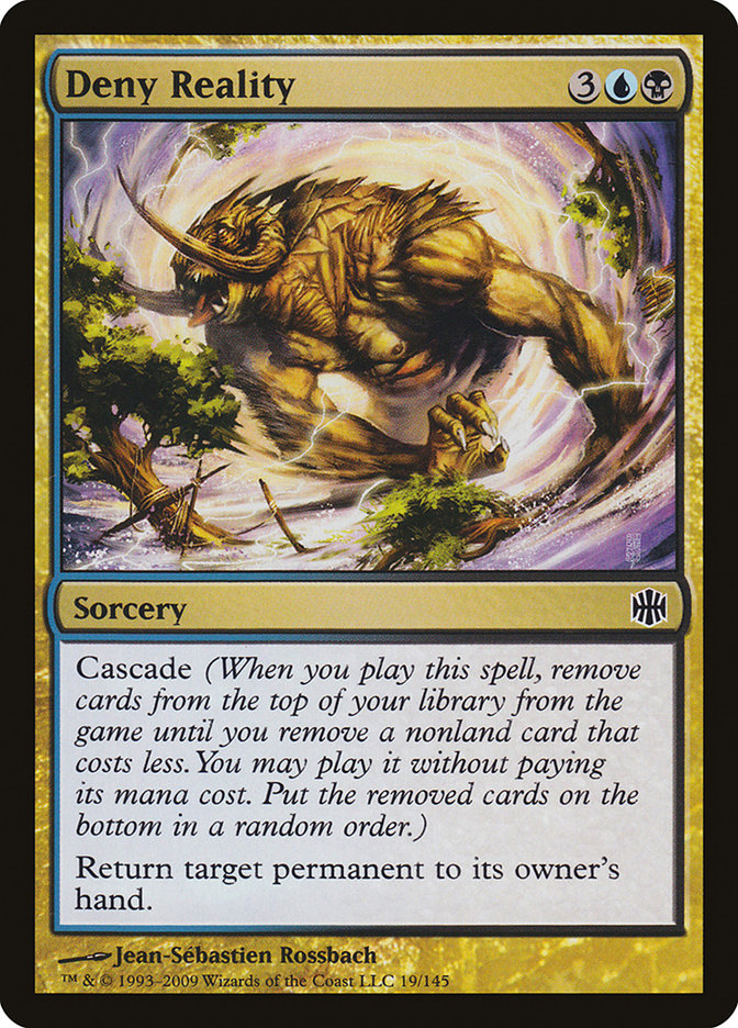Deny Reality [Alara Reborn] Foil