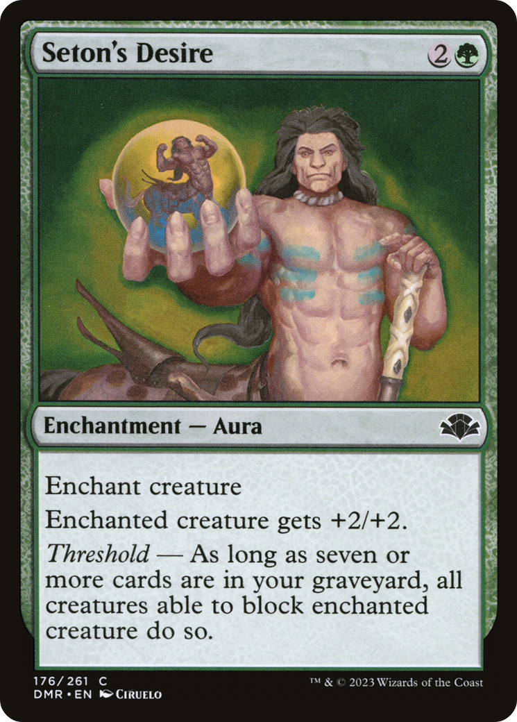 Seton's Desire [Dominaria Remastered] Foil