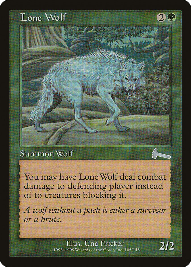 Lone Wolf [Urza's Legacy] Foil