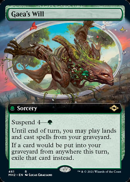 Gaea's Will (Extended Art) [Modern Horizons 2] Foil