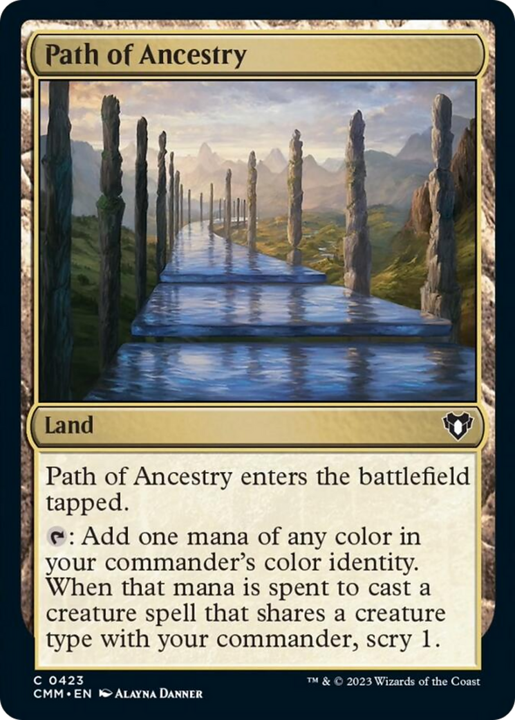 Path of Ancestry [Commander Masters] Foil