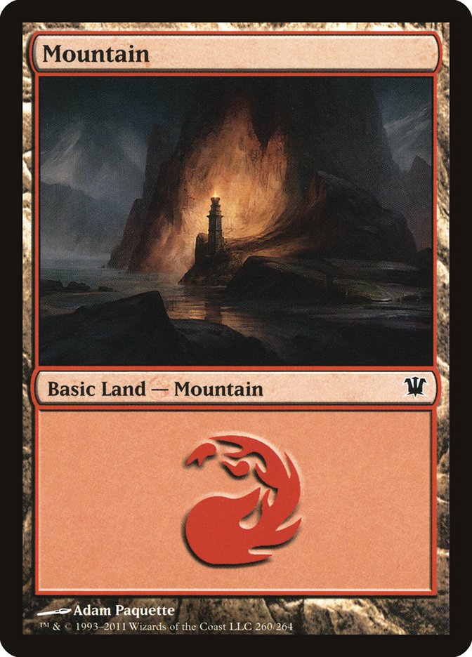 Mountain (260) [Innistrad] Foil