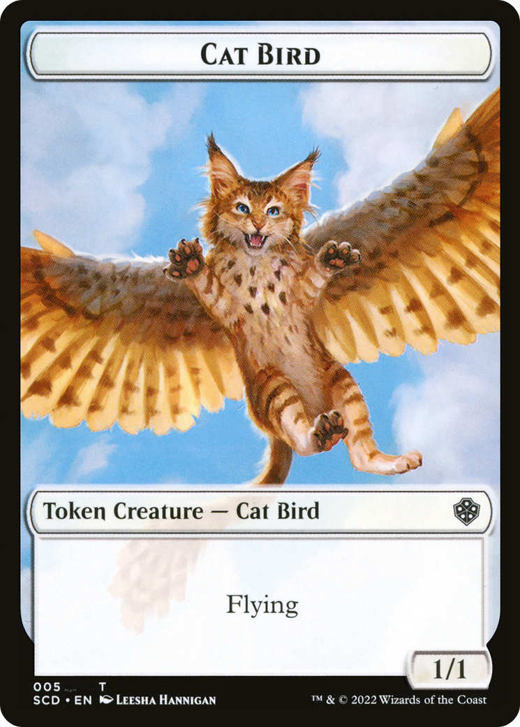 Cat Bird  [Starter Commander Deck Tokens]