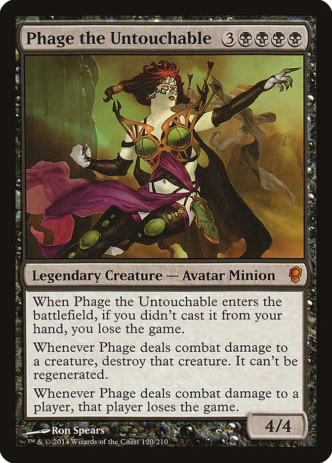 Phage the Untouchable [Conspiracy] Foil