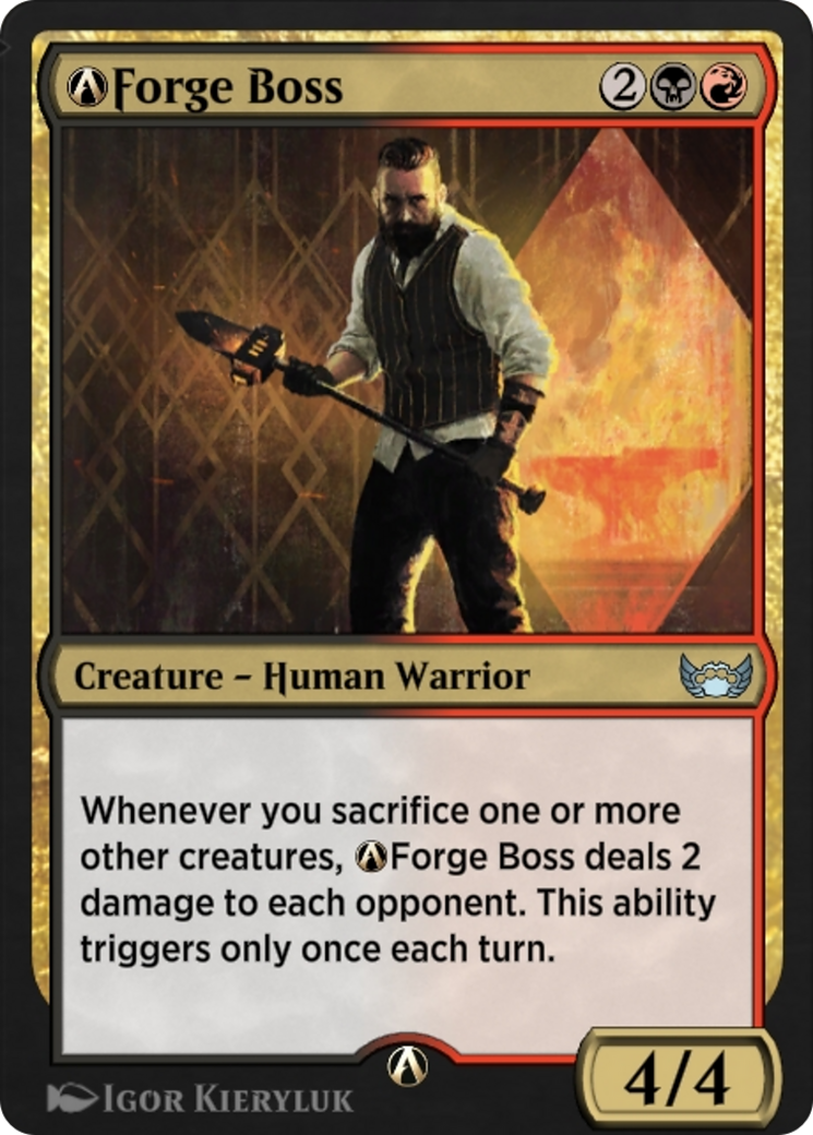 A-Forge Boss  [Streets of New Capenna]