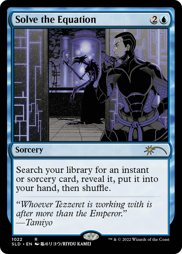 Solve the Equation [Secret Lair Drop Series] Foil