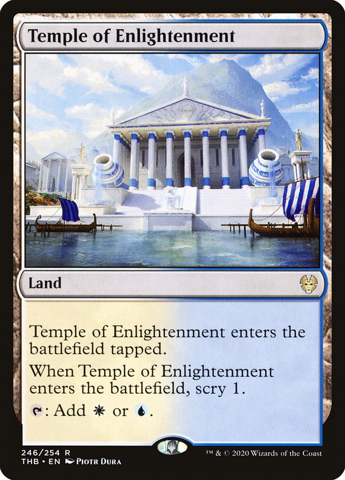 Temple of Enlightenment [Theros Beyond Death] Foil