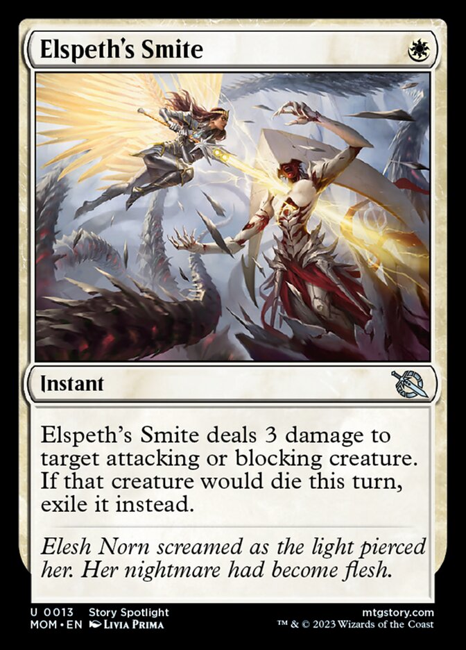 Elspeth's Smite [March of the Machine] Foil