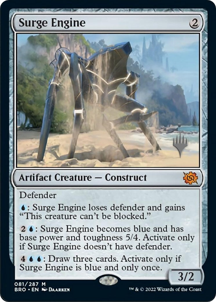 Surge Engine (Promo Pack) [The Brothers' War Promos] Foil