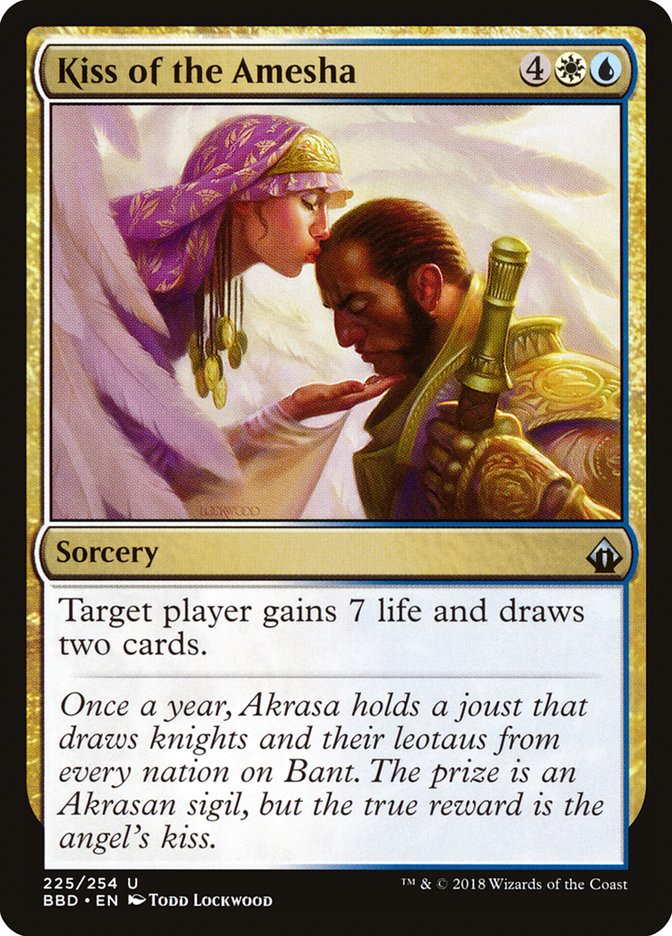Kiss of the Amesha [Battlebond] Foil