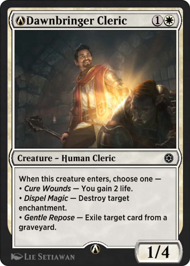 A-Dawnbringer Cleric  [Alchemy Horizons: Baldur's Gate]