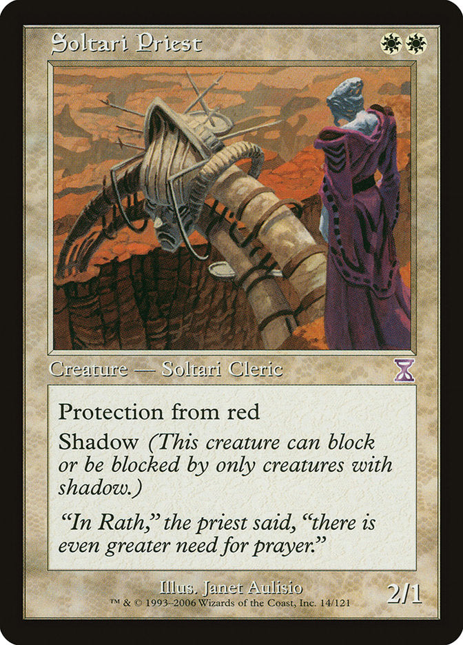 Soltari Priest [Time Spiral Timeshifted] Foil