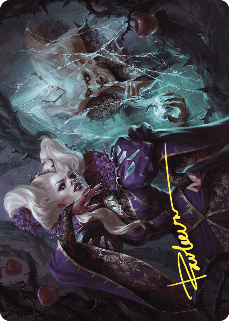 Conceited Witch // Conceited Witch  [Wilds of Eldraine Art Series] (Borderless) Foil
