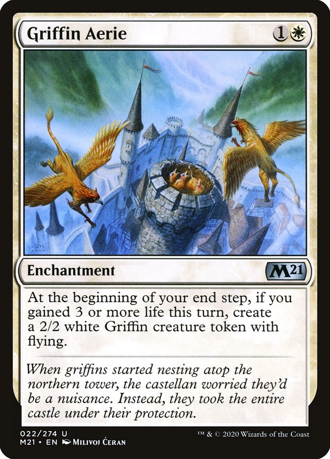 Griffin Aerie [Core Set 2021] Foil
