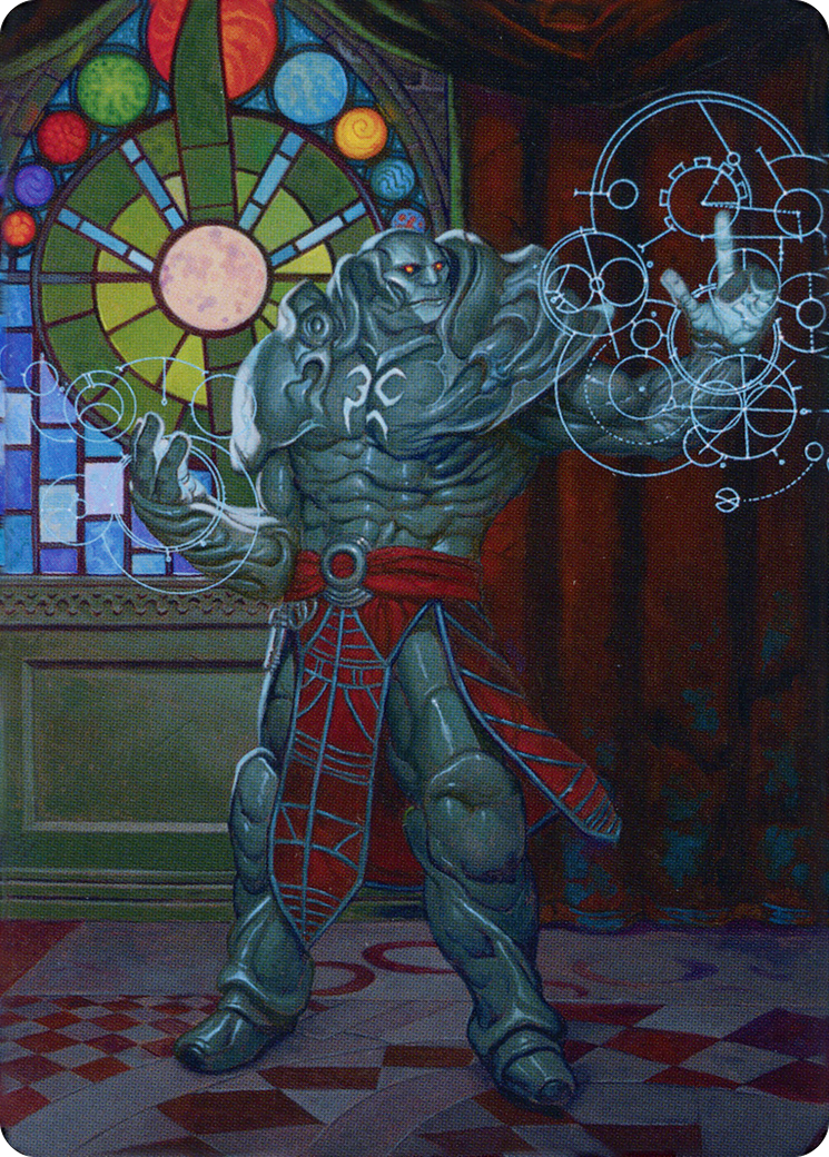 Karn, Living Legacy // Karn, Living Legacy  [Dominaria United Art Series] (Borderless)