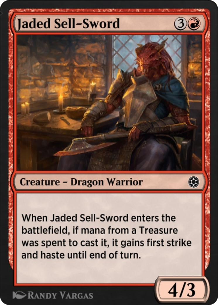 Jaded Sell-Sword  [Alchemy Horizons: Baldur's Gate]