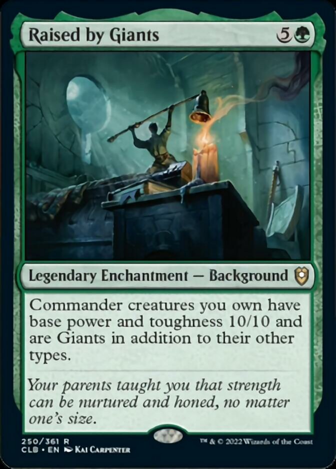 Raised by Giants [Commander Legends: Battle for Baldur's Gate] Foil