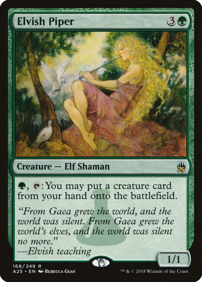 Elvish Piper [Masters 25] Foil