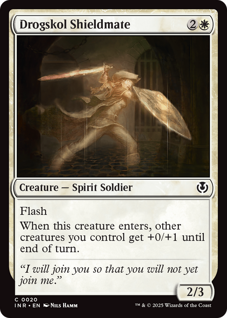 Drogskol Shieldmate [Innistrad Remastered] Foil