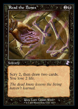 Read the Bones (Timeshifted) [Time Spiral Remastered] Foil