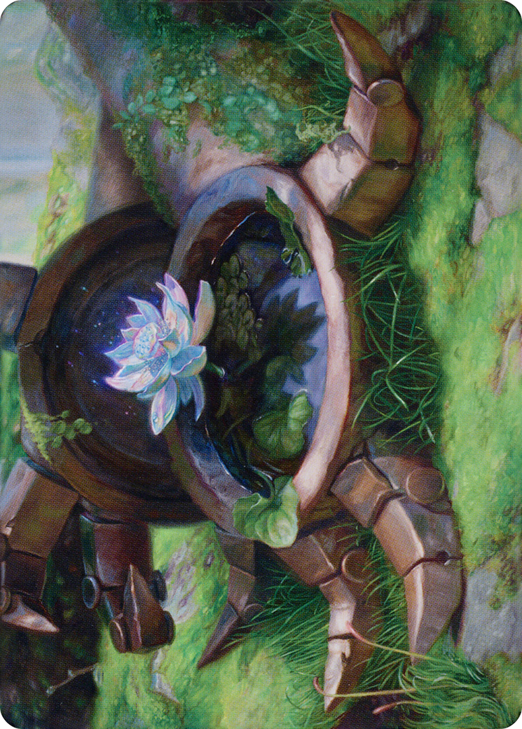 Timeless Lotus // Timeless Lotus  [Dominaria United Art Series] (Borderless) Foil