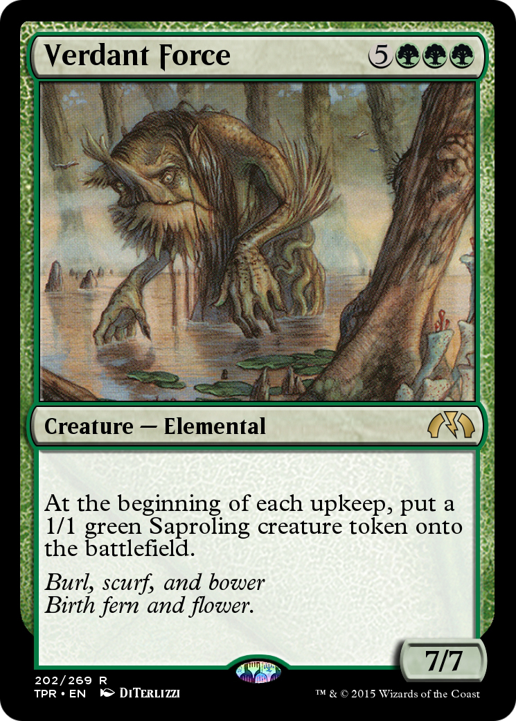Verdant Force  [Tempest Remastered] Foil