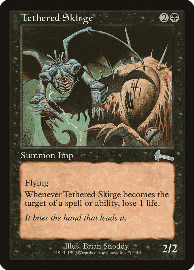 Tethered Skirge [Urza's Legacy] Foil