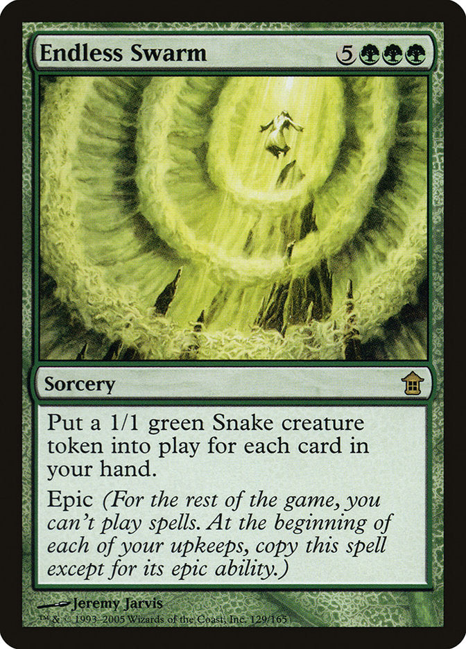Endless Swarm [Saviors of Kamigawa] Foil