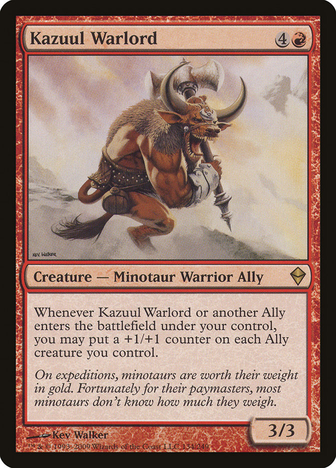Kazuul Warlord [Zendikar] Foil