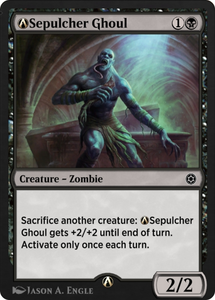 A-Sepulcher Ghoul  [Alchemy Horizons: Baldur's Gate]