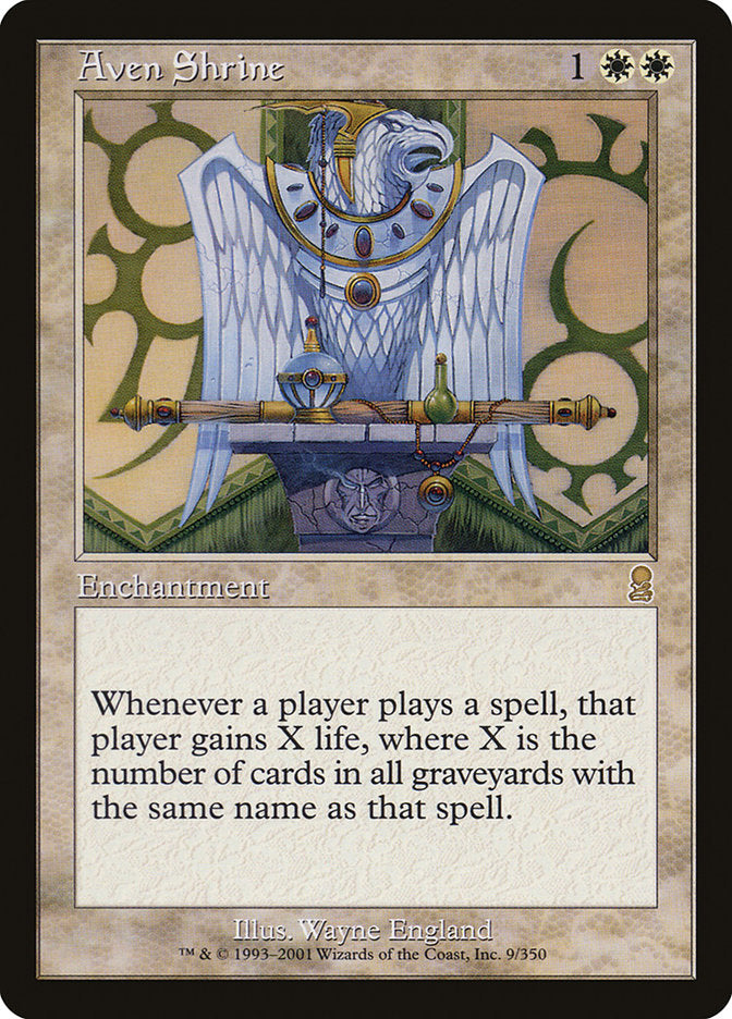 Aven Shrine [Odyssey] Foil
